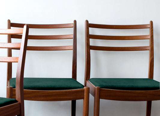 Set of 4 G Plan Dining chairs