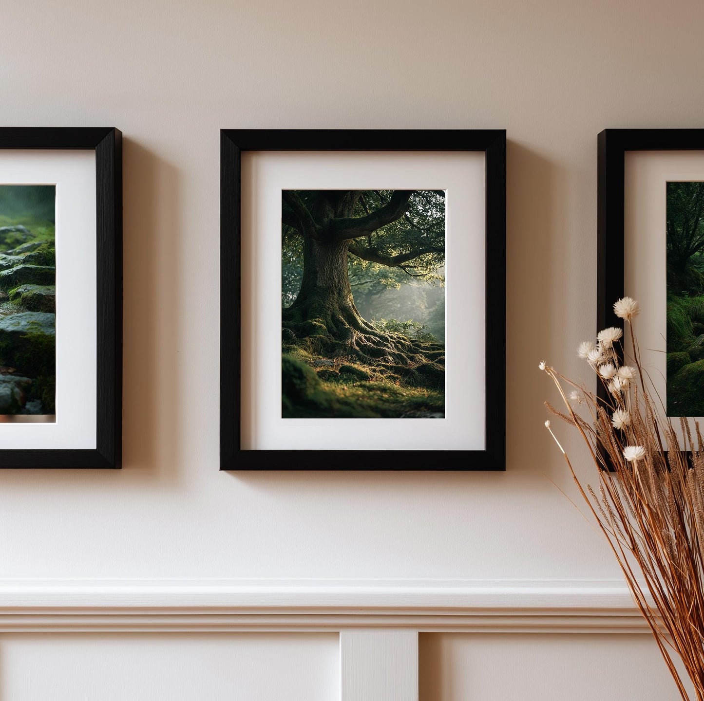 English Forest Seasons Photography Print: British Woodland Nature Art