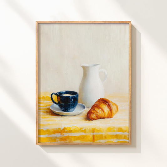 Coffee Still Life Art Print: Kitchen Cafe Wall Decor
