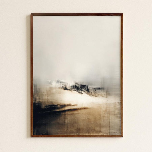 Abstract Lake Landscape Print