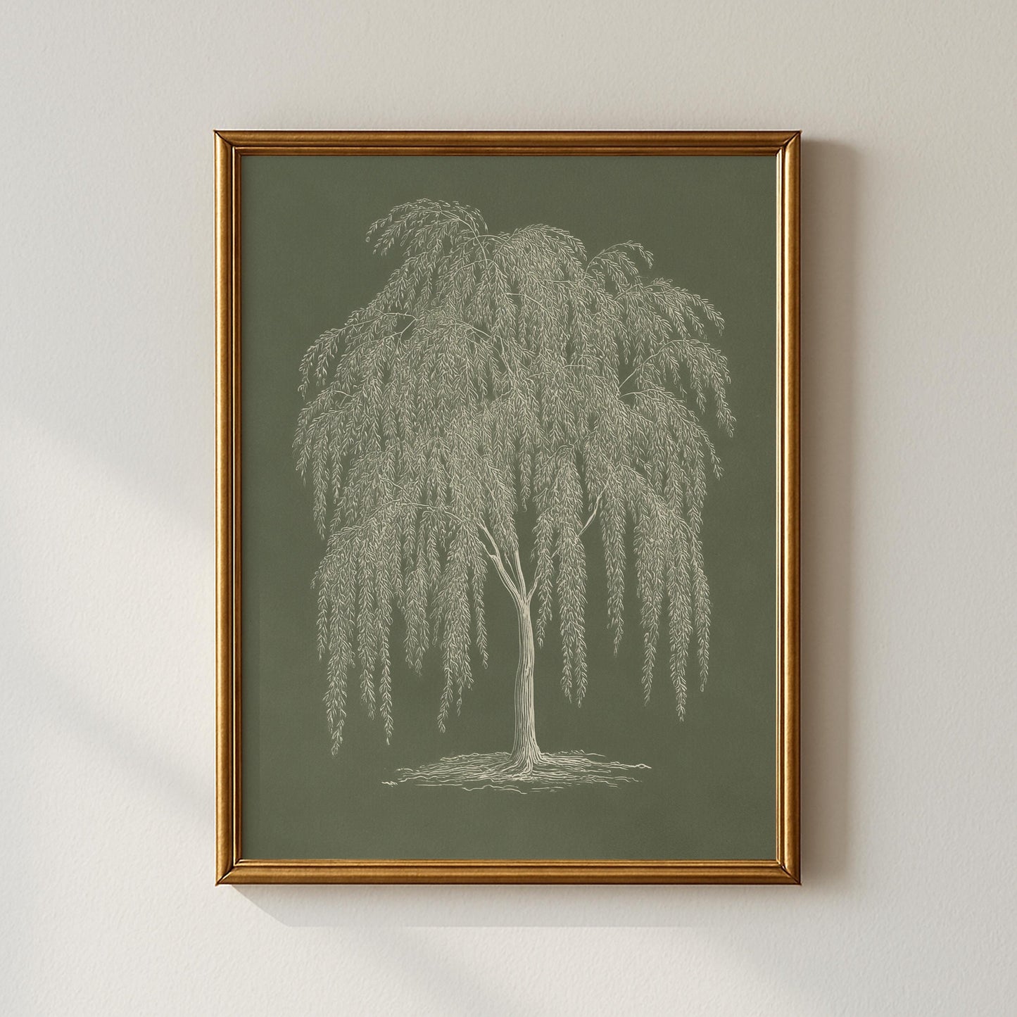 Weeping Willow Tree Print