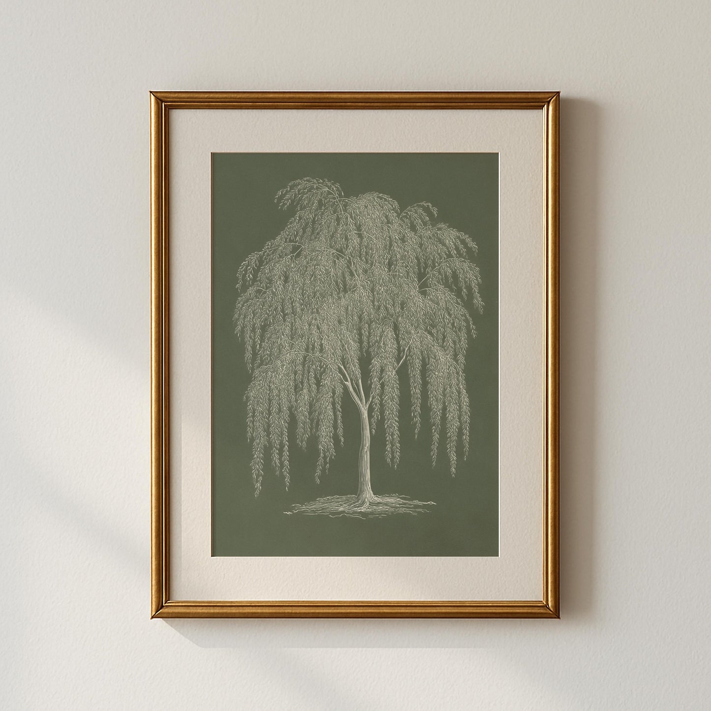 Weeping Willow Tree Print