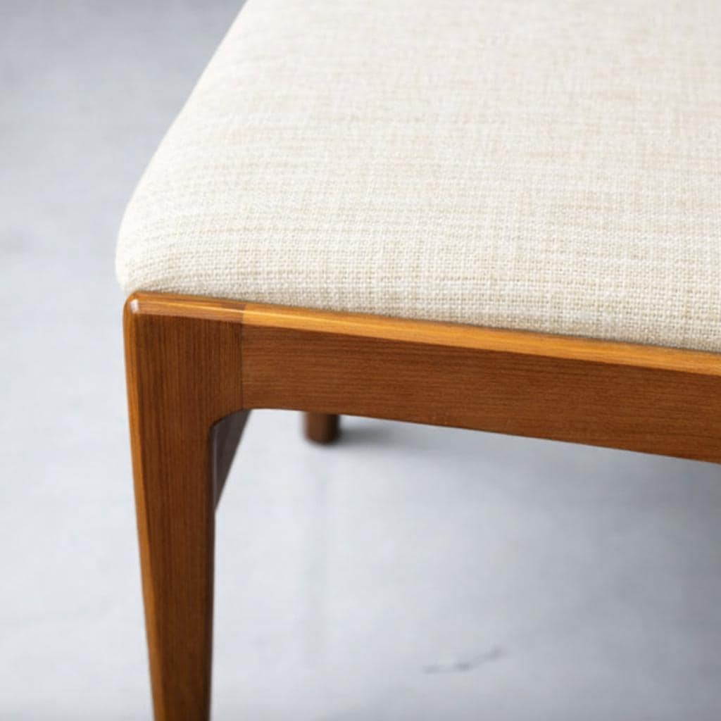 Set of 8 Danish Mid Century Modern Dining Chairs by Erik Buch