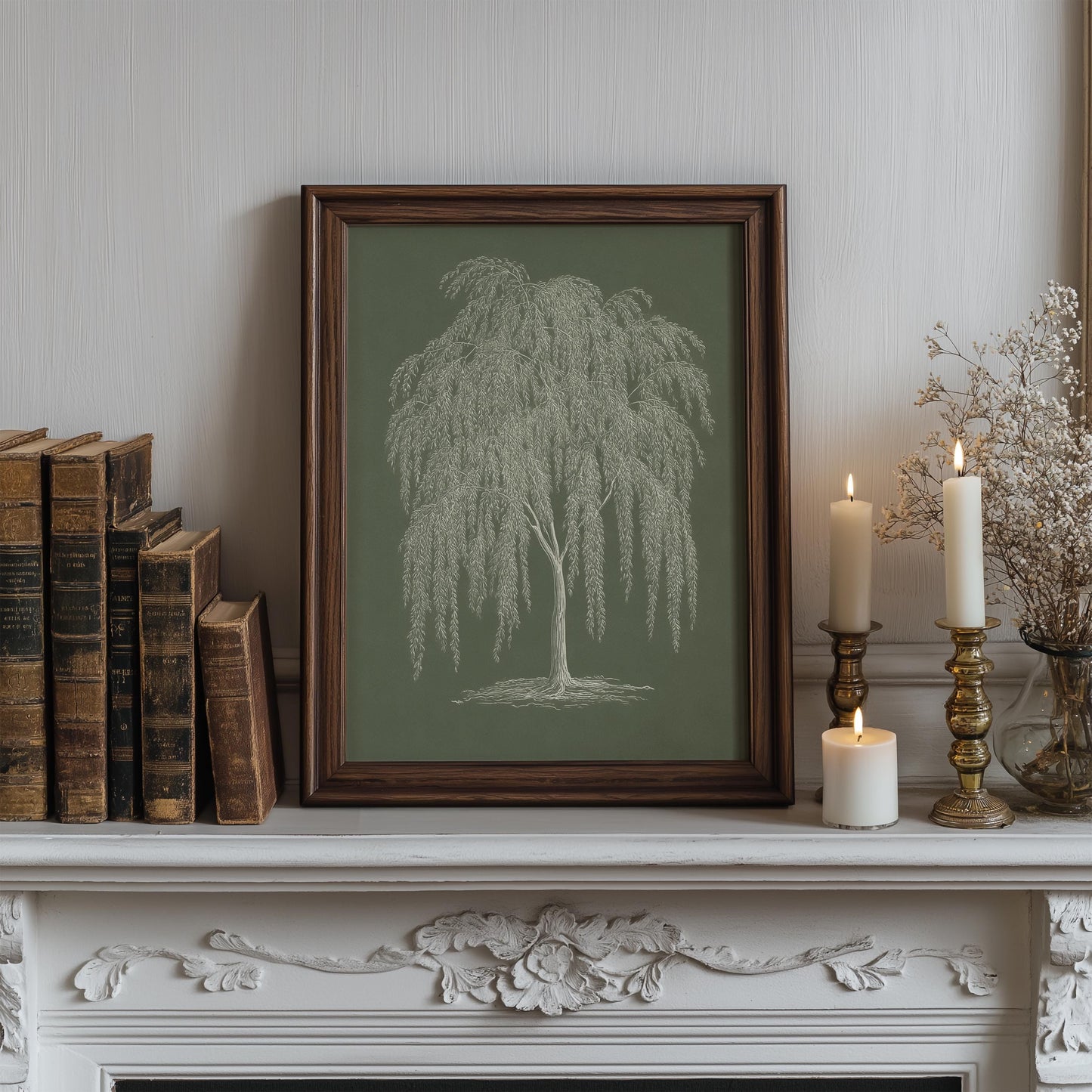Weeping Willow Tree Print