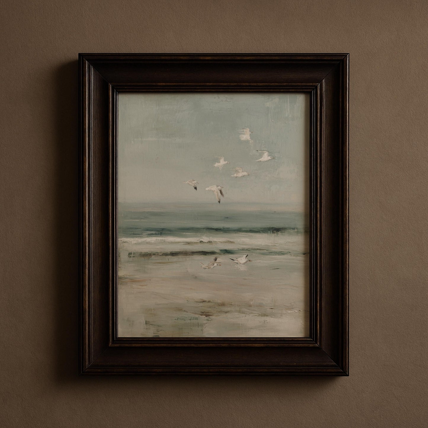 Seagulls Coastal Print