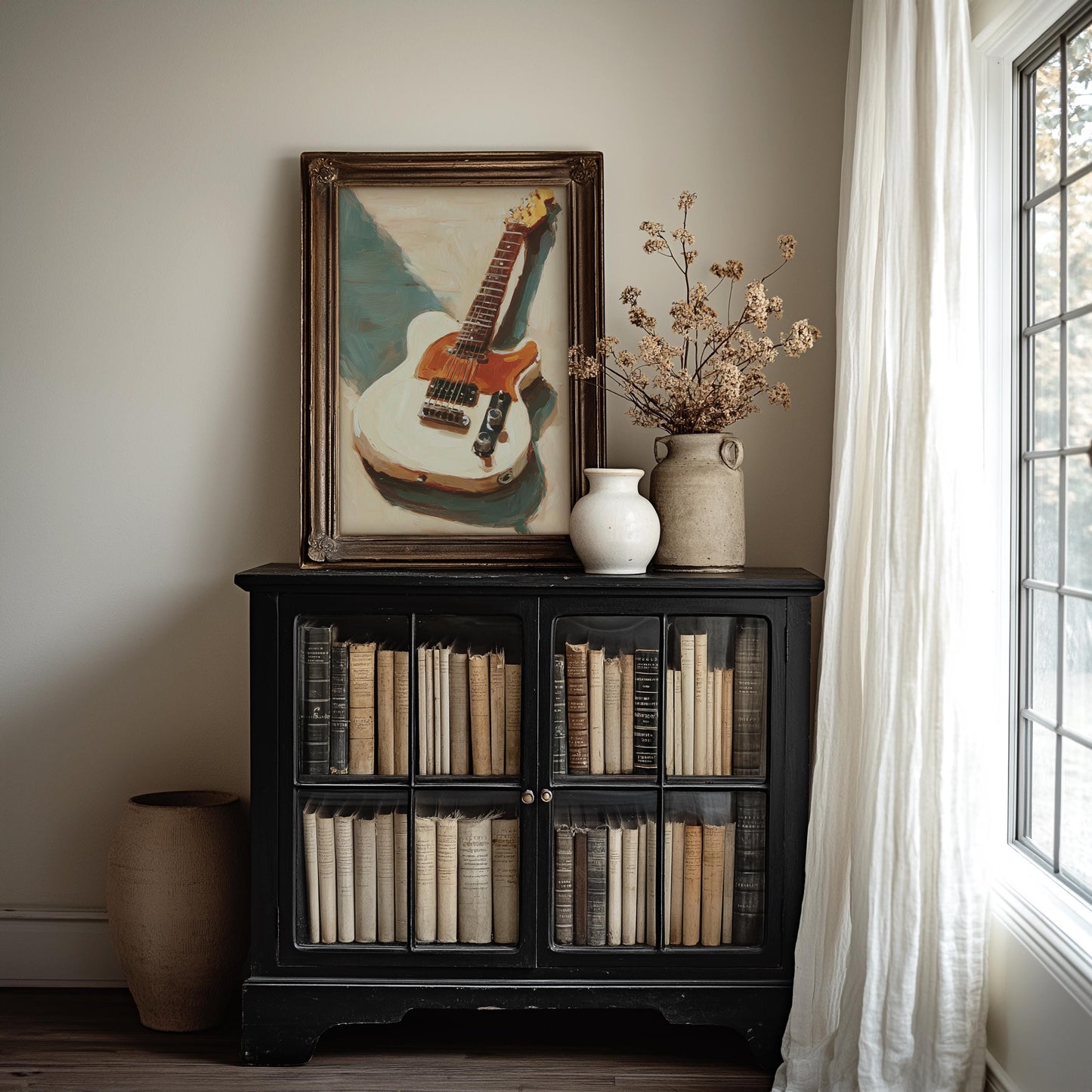 Electric Guitar Print Print for Home or Studio