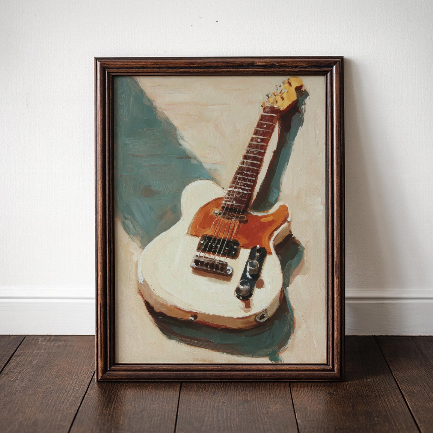 Electric Guitar Print Print for Home or Studio